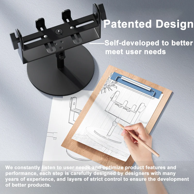 WUPRO HY Premium Projection Bracket/Stand Height and Angle Adjustable Stable Multi-Compatible For projector
