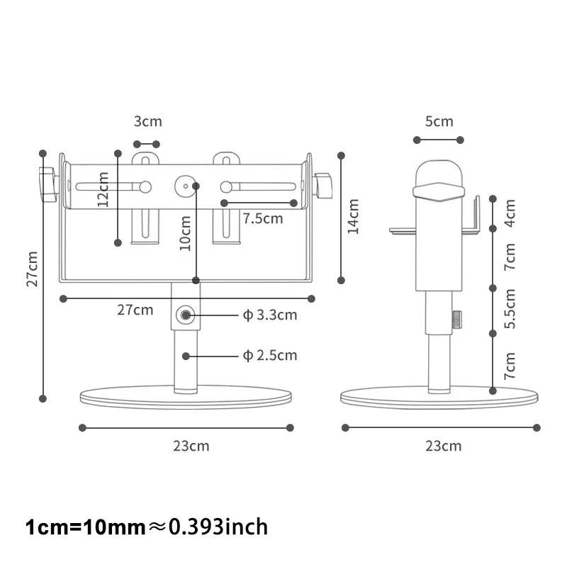 WUPRO HY Premium Projection Bracket/Stand Height and Angle Adjustable Stable Multi-Compatible For projector