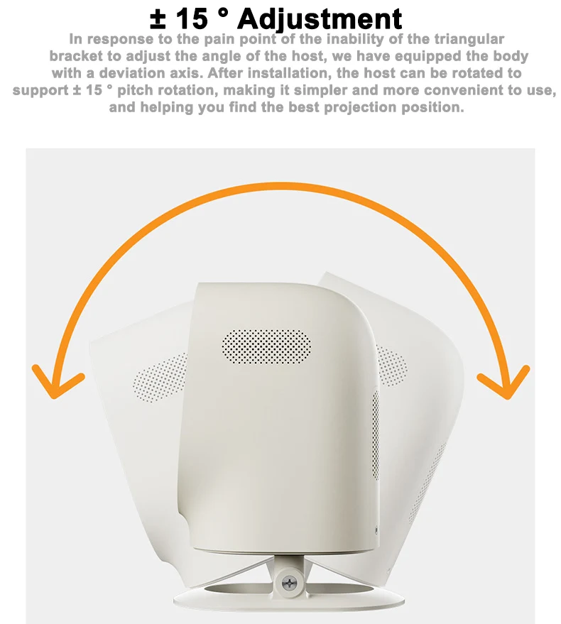 FORMOVIE Xming Desktop Bracket Stand Angle Adjustment For Mini Projector