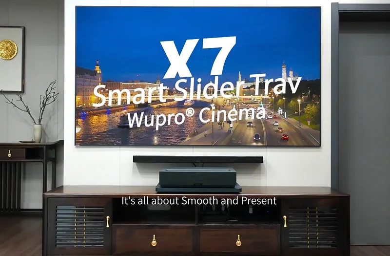 [EU Stock Clearance] Formovie Theater Triple Laser Ultra Short Throw UST Projector Laser TV Google Assistant