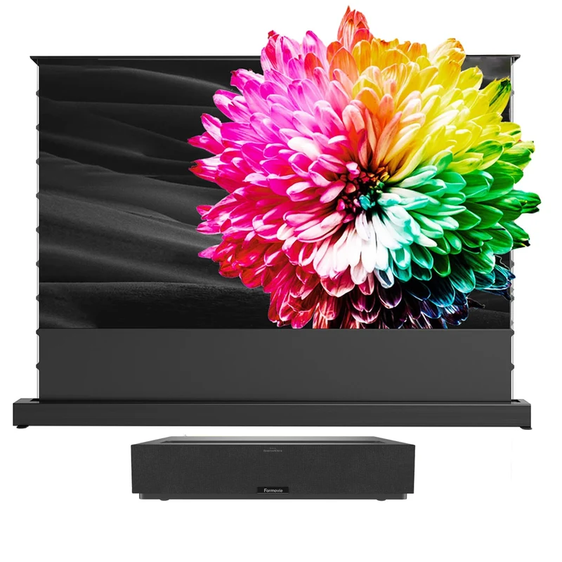 [EU Stock Clearance] Formovie Theater Triple Laser Ultra Short Throw UST Projector Laser TV Google Assistant