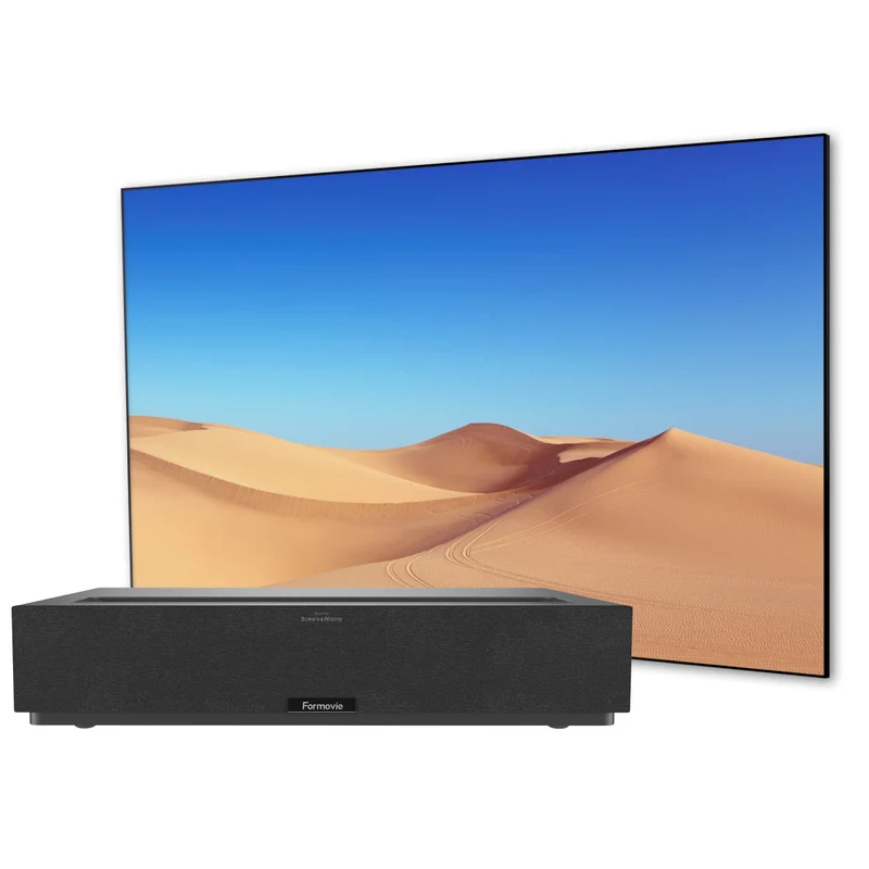 [EU Stock Clearance] Formovie Theater Triple Laser Ultra Short Throw UST Projector Laser TV Google Assistant