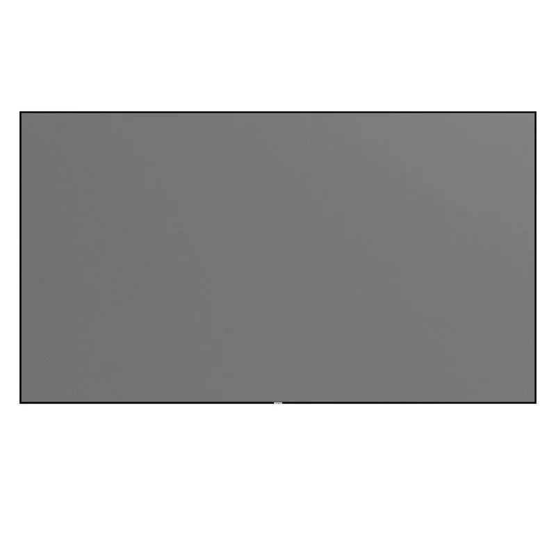 70"-150" Wupro Cinema Gallery Black Crystal ALR Ambient Light Rejecting Fixed Frame Projector Screen For Long Throw