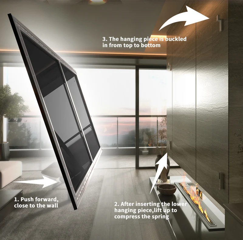 132-inch Seamless Lenticular Wupro Cinema CLR ALR Fixed Frame Projector Screen for Ultra Short Throw Projectors