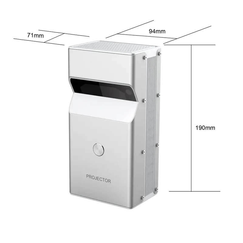 WUPRO Global Version UST Lite One Smart DLP 3D Ultra Bright Projectors Android 9.0 Portable Ultra Short Throw Projector