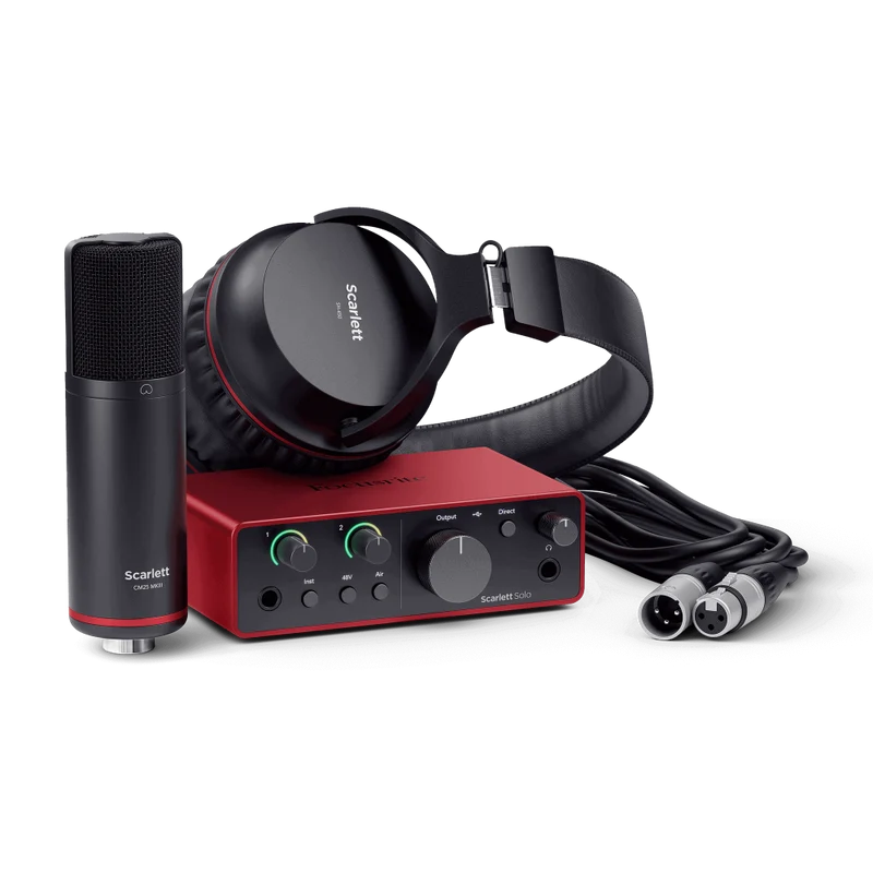Focusrite Scarlett Solo Studio 4th Gen