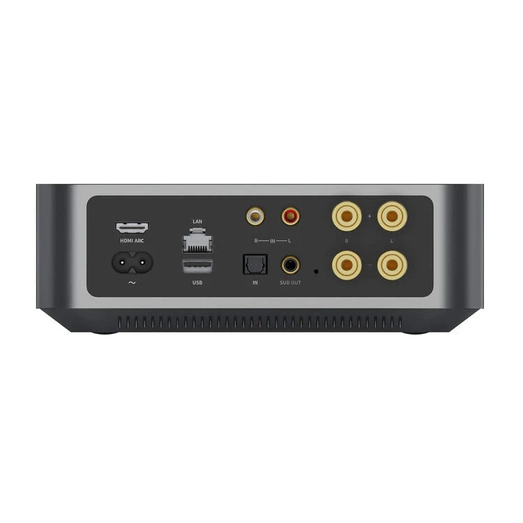 WiiM AMP Pro | Streaming Audio - Amplificateur de classe D à 2 canaux de 120W chacun