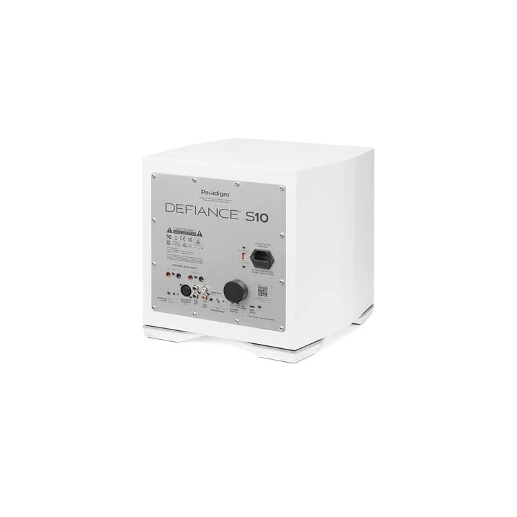 Paradigm DEFIANCE S10 | Caisson de graves 10" - 500W RMS - Unité - Blanc