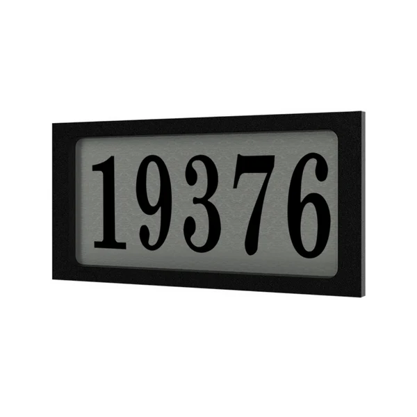 Tampa - Plaque d'adresse en stainless - 1732 - Snoc