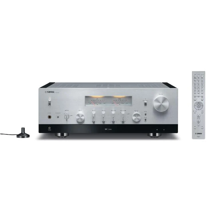 Yamaha RN2000A | Récepteur réseau hi-fi stéréo avec MusicCast - 120 W + 120 W - Airplay - Argent