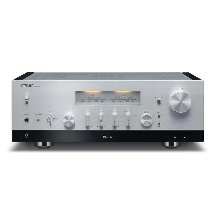 Yamaha RN2000A | Récepteur réseau hi-fi stéréo avec MusicCast - 120 W + 120 W - Airplay - Argent