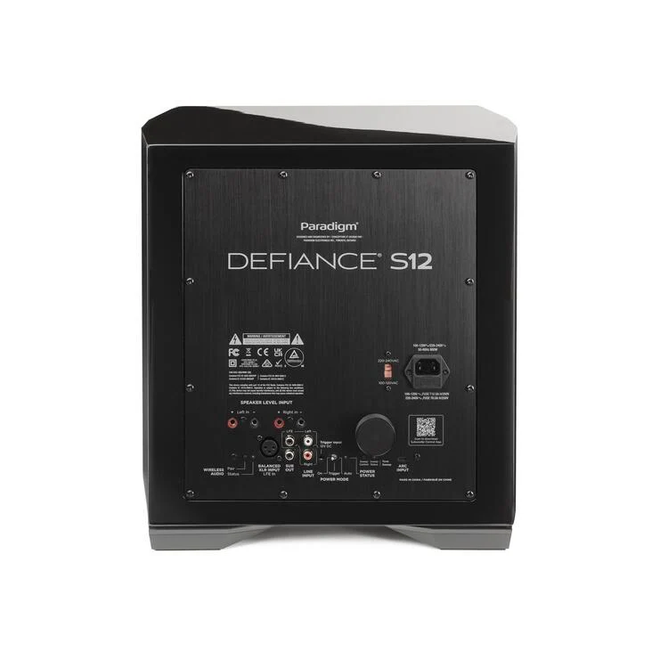 Paradigm DEFIANCE S12 | Caisson de graves 12" - 800W RMS - Unité