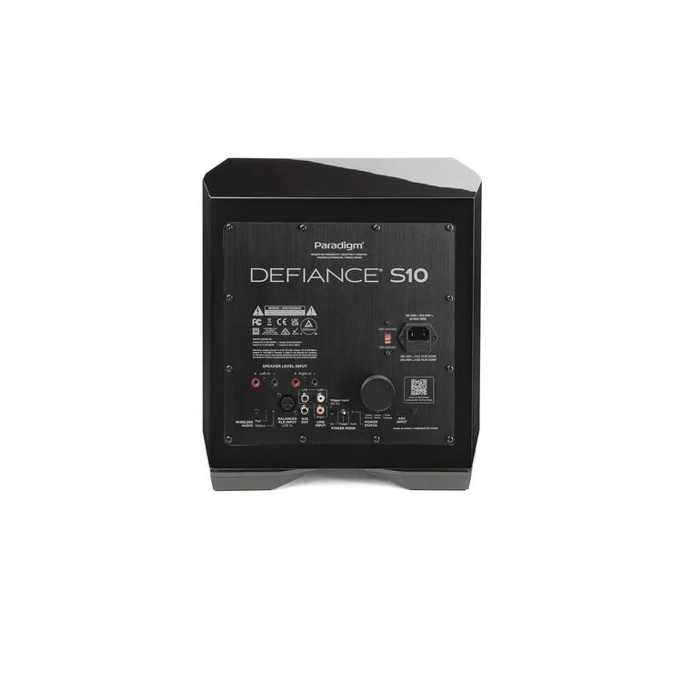 Paradigm DEFIANCE S10 | Caisson de graves 10" - 500W RMS - Unité - Noir