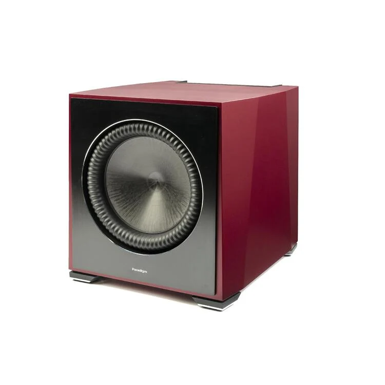 Paradigm XR11 | Caisson de graves 11" - Système de suspension trilinéaire - Active Ridge - 1100 W RMS - Ruby Frostbite