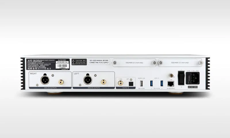 AURENDER A15 – LECTEUR RÉSEAU AUDIO