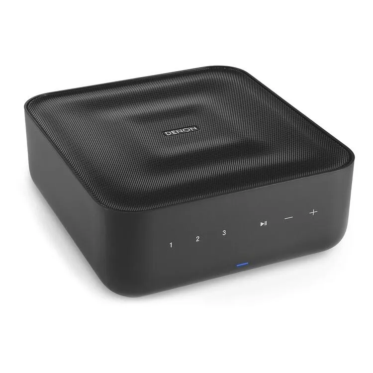 Denon Home AMP | Amplificateur stéréo HEOS - 2x 100W - HDMI eARC - Noir