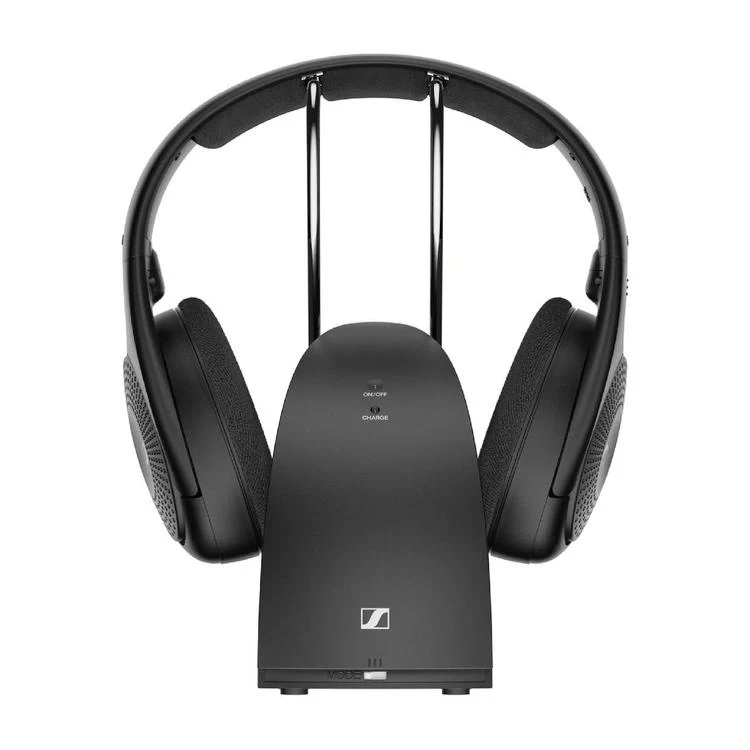 Sennheiser RS120W | Écouteurs sans fil supra-auriculaires - Pour Téléviseur - Ouvert - Stéréo - Noir