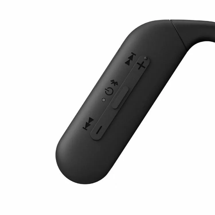 Sony Float Run WIOE610 | Ecouteurs avec micro - Supra-auriculaires - Bluetooth - Sans fil - Noir