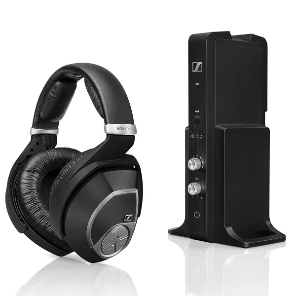 Sennheiser RS195 | Écouteurs TV sans fil circum-auriculaires - Noir