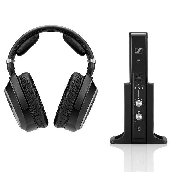 Sennheiser RS195 | Écouteurs TV sans fil circum-auriculaires - Noir