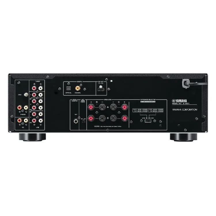 Yamaha AS501B | Amplificateur Stéréo intégré 2 canaux - Noir