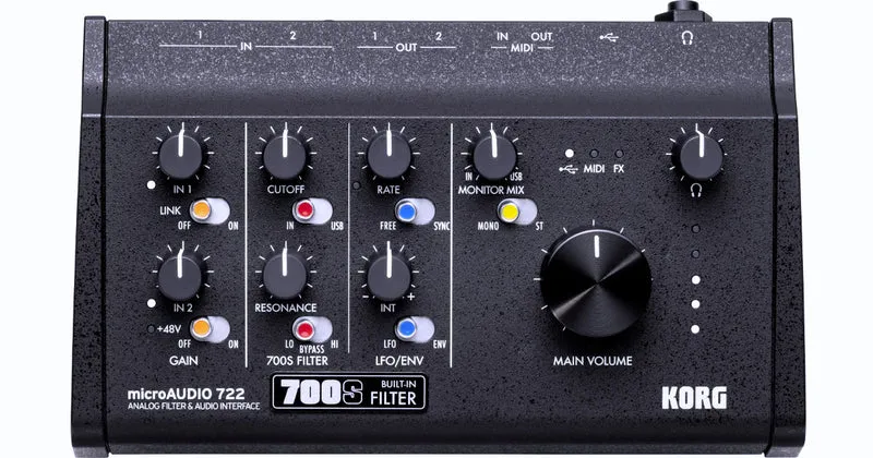 Korg microAUDIO 722
