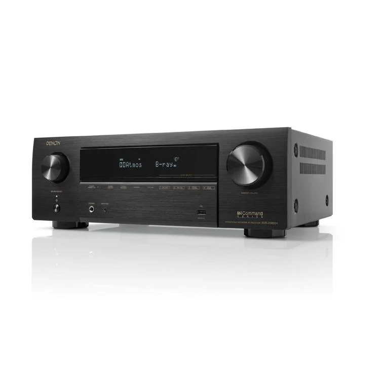 DENON AVRX1800H | Récepteur AV 7.2 Canaux - Vidéo 8K - Cinéma - Dolby Atmos - DTS:X - Noir