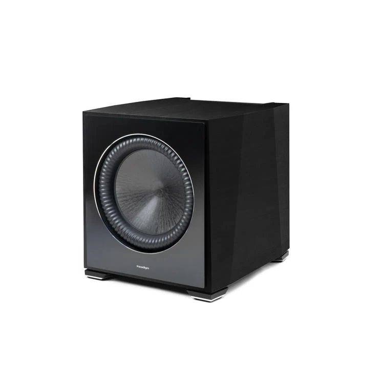Paradigm XR13 | Caisson de graves 13" - Système de suspension trilinéaire - Active Ridge - 2200 W RMS - Noyer Noir