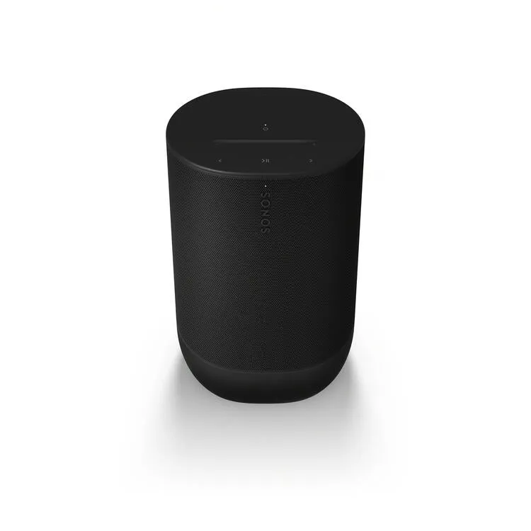 Sonos Move 2 | Haut-parleur sans fil - Stéréo - Commande Vocale - Jusqu'à 24 heures d'autonomies - Noir
