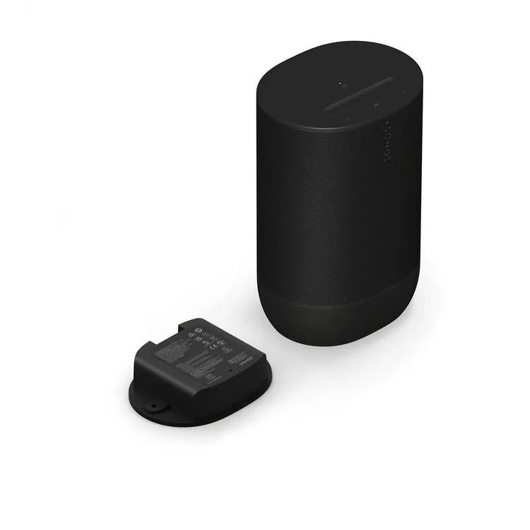 Sonos Move 2 | Haut-parleur sans fil - Stéréo - Commande Vocale - Jusqu'à 24 heures d'autonomies - Noir