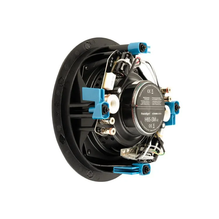 Paradigm CI Home H65-SM v2 | Haut-parleur 6 1/2" encastré - Bidirectionnel - Plafonnier - Blanc - Surface prête à peindre - Unité