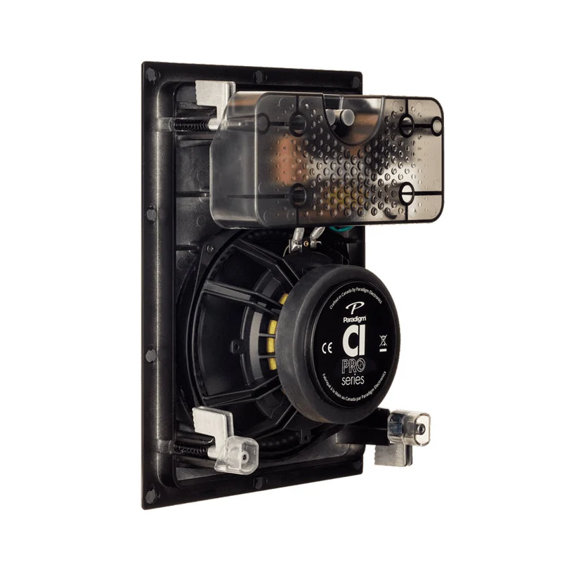 Paradigm CI Pro P80-IW | Haut-parleur encastré - Mural - SHOCK-MOUNT - X-PAL - Blanc - Surface prête à peindre - Unité