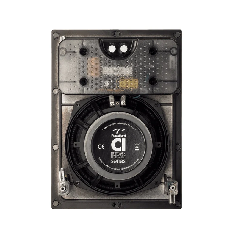 Paradigm CI Pro P80-IW | Haut-parleur encastré - Mural - SHOCK-MOUNT - X-PAL - Blanc - Surface prête à peindre - Unité