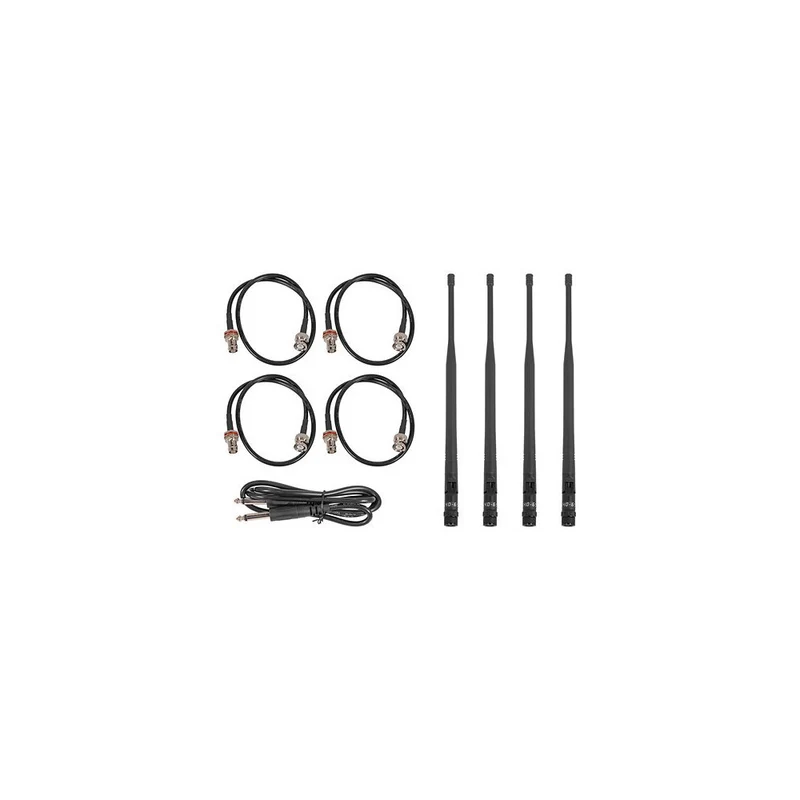 Mac Mah Dual-channel UHF wireless system with True Diversity, 50 MHz bandwidth, infrared pairing, includes two cardioid handheld