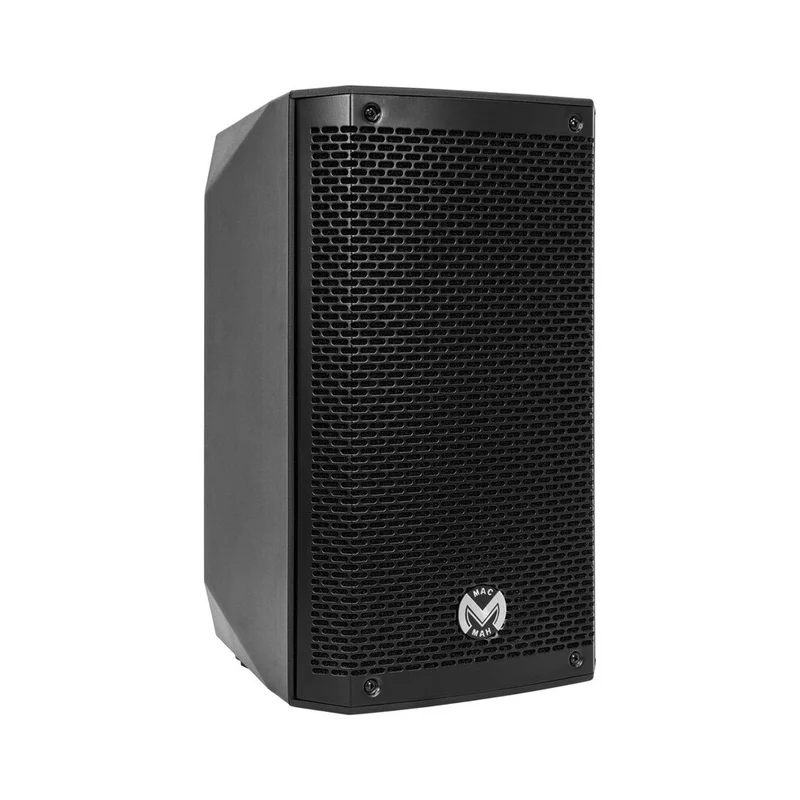 Mac Mah 2 ways active loudspeaker, 200 W (LF) + 50 W (HF) RMS, Class-D and Class-AB bi-amping, 24-bit / 96 kHz DSP, 2-channel mi