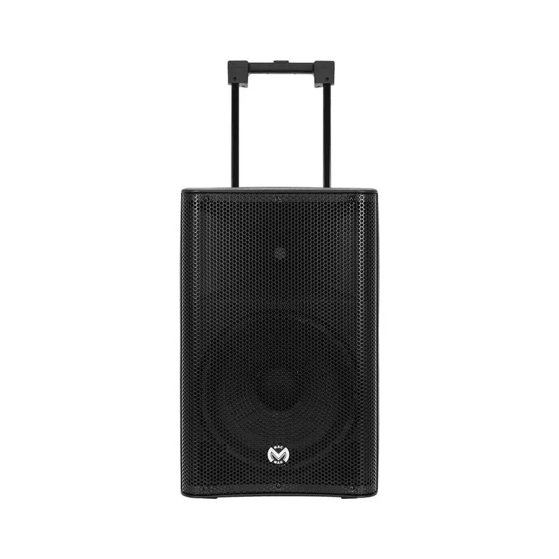 Mac Mah 500 W battery powered portable PA system, 12" LF + 3.2" HF, Bluetooth, USB key reader