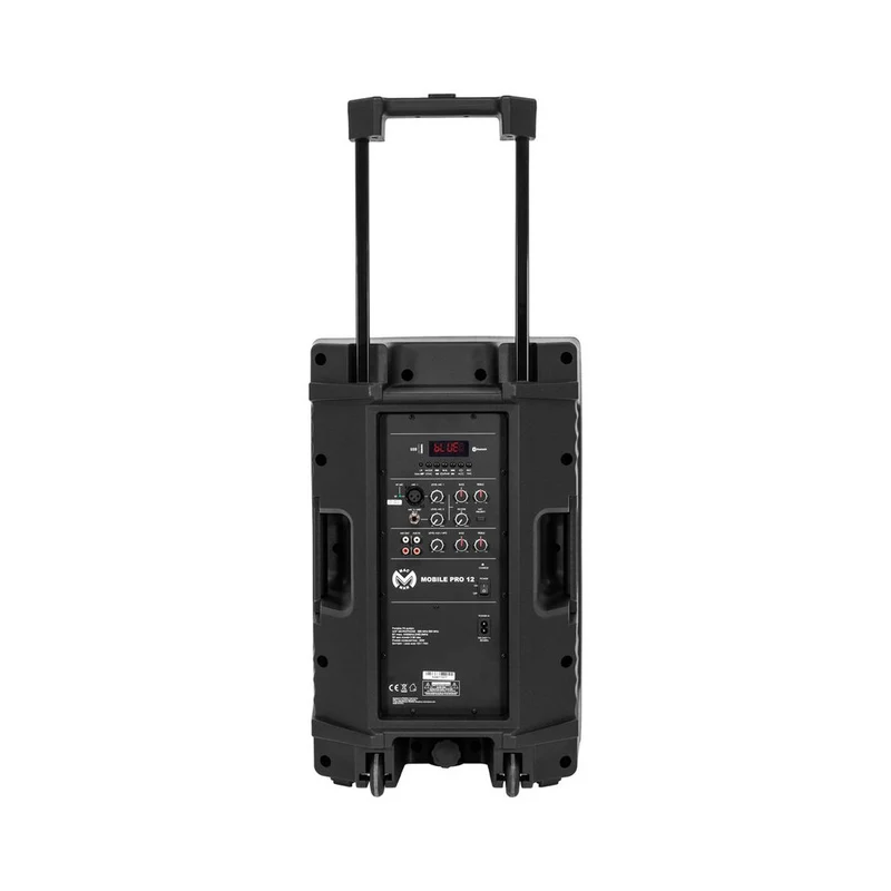 Mac Mah 500 W battery powered portable PA system, 12" LF + 3.2" HF, Bluetooth, USB key reader
