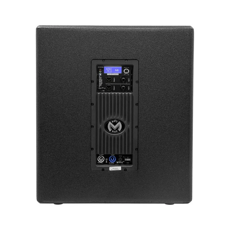 Mac Mah 18'' active subwoofer with 800 W RMS power amplifier, DSP