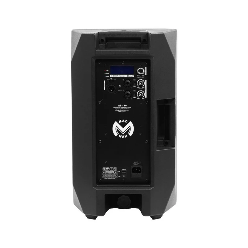 Mac Mah 400 W 2 ways active bi-amp loudspeaker, digital amplifier and DSP, 10" woofer