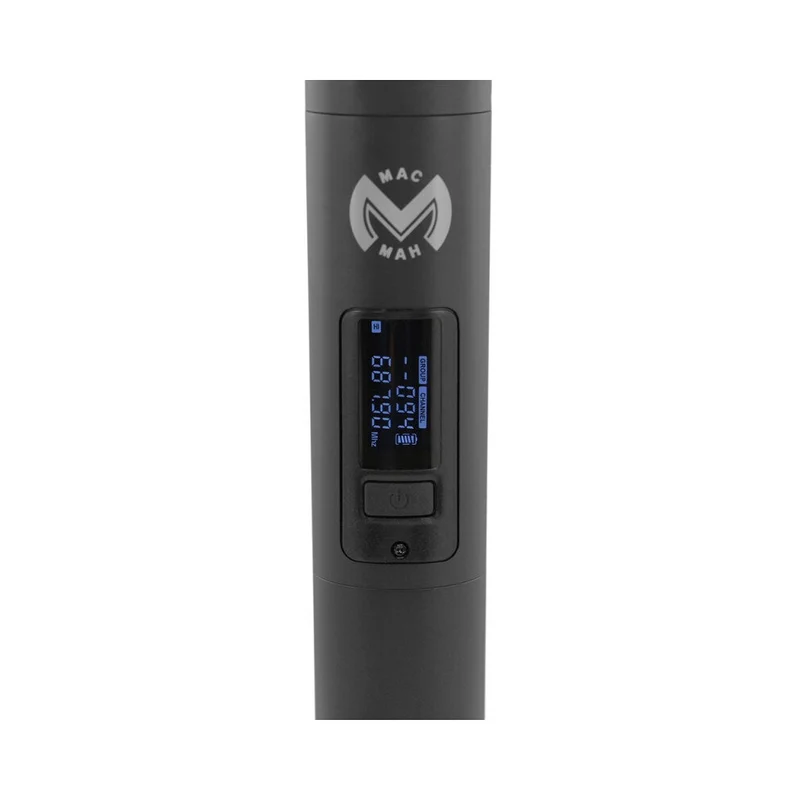 Mac Mah Complete wireless microphone, 2 handheld transmitters and 1 receiver, transmission frequencies 660 - 690 MHz