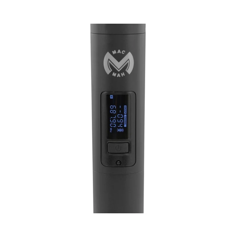 Mac Mah Complete wireless microphone, 1 handheld transmitter and 1 receiver, transmission frequencies 660 - 690 MHz