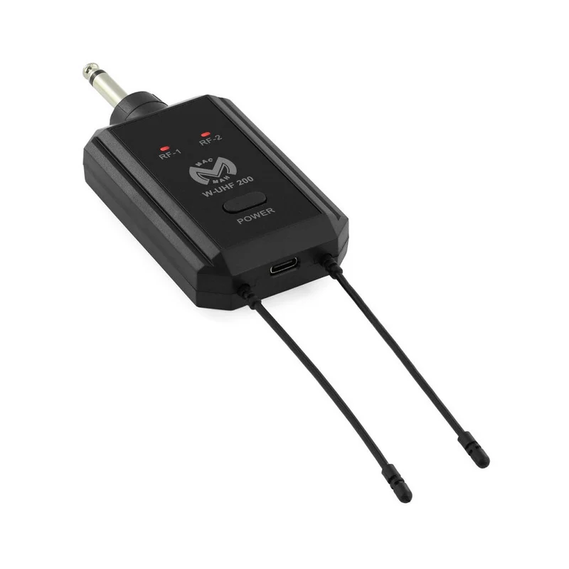 Mac Mah Professional double handheld wireless transmitter / 2 CH receiver, 660 - 690 MHz