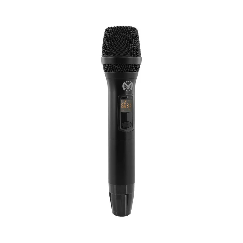 Mac Mah Professional double handheld wireless transmitter / 2 CH receiver, 660 - 690 MHz