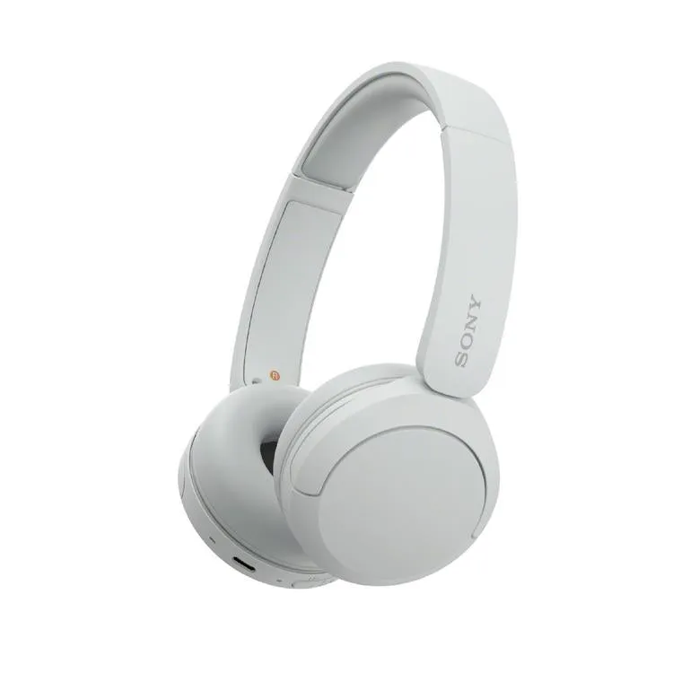 Sony WH-CH520 | Écouteurs supra-auriculaires - Sans fil - Bluetooth - Jusqu'à 50 heures d'autonomie - Blanc