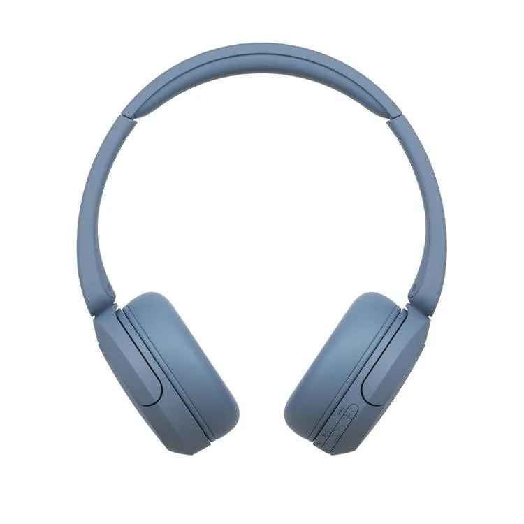 Sony WH-CH520 | Écouteurs supra-auriculaires - Sans fil - Bluetooth - Jusqu'à 50 heures d'autonomie - Bleu
