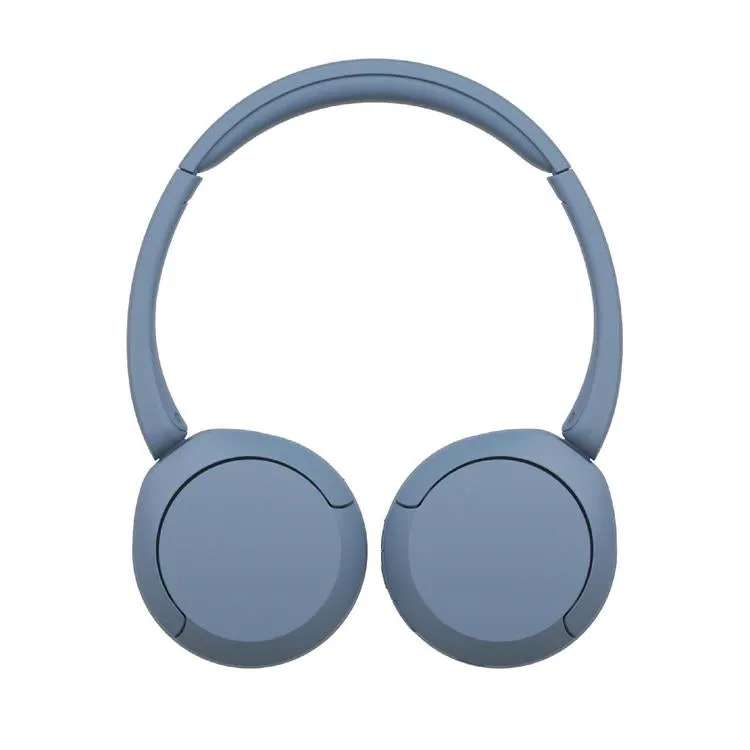 Sony WH-CH520 | Écouteurs supra-auriculaires - Sans fil - Bluetooth - Jusqu'à 50 heures d'autonomie - Bleu