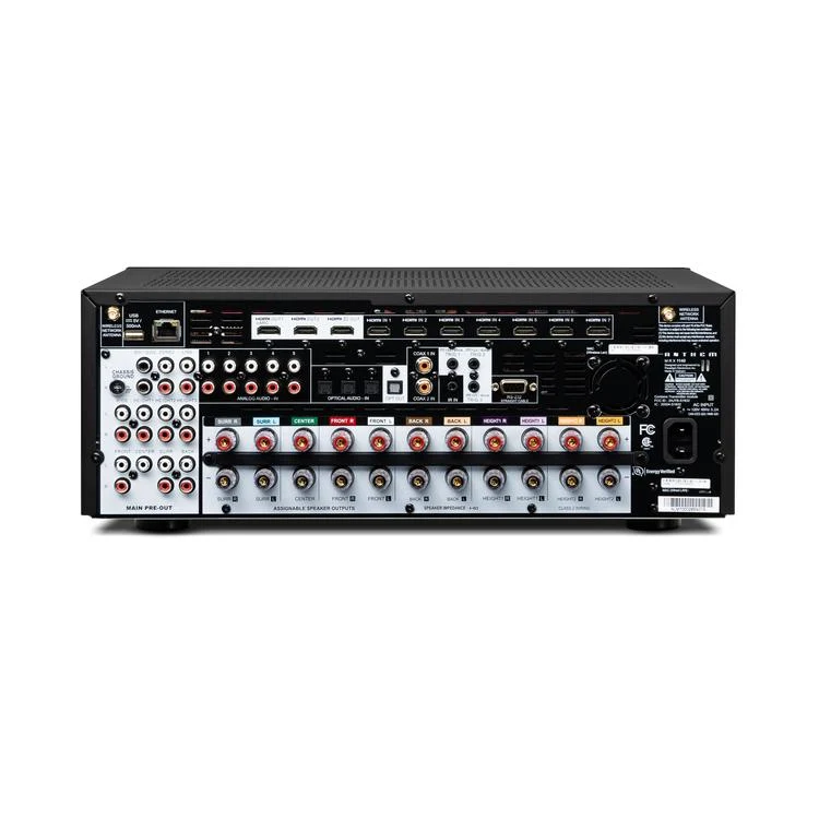 Anthem MRX 1140 8K | Récepteur cinéma maison - Préamplificateur 15.2 canaux et Amplificateur 11 canaux - 140 W - Noir
