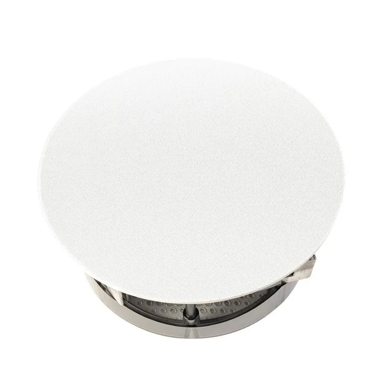 Paradigm CI Elite E80-R V2 | Haut-parleur 8" encastré - Plafonnier - SHOCK-MOUNT - Noir - Surface blanche prête à peindre - Unité