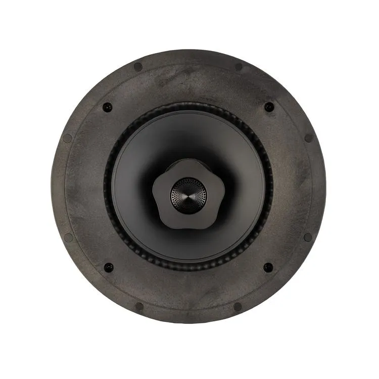 Paradigm CI Elite E80-R V2 | Haut-parleur 8" encastré - Plafonnier - SHOCK-MOUNT - Noir - Surface blanche prête à peindre - Unité