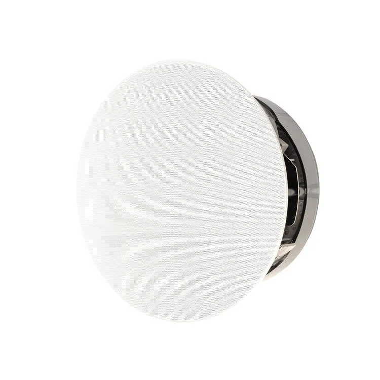 Paradigm CI Elite E65-R V2 | Haut-parleur 6-1/2" encastré - Plafonnier - SHOCK-MOUNT - Noir - Surface blanche prête à peindre - Unité